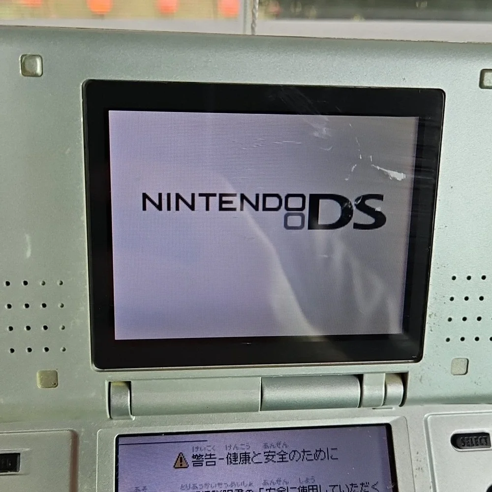 Nintendo DS Original NTR-001 Japanese Console Silver Tested Works‎